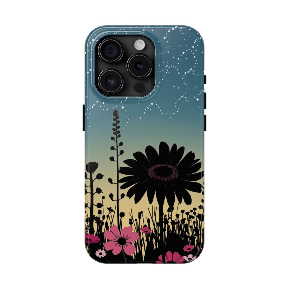 Garden wedding botanical phone case — Printify mockup